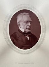 Woodburytype Sir George Airy Royal Astronomer Men of Mark 1877 photoglyptie picture