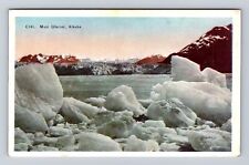 AK-Alaska, Muir Glacier, Antique, Vintage Souvenir Postcard picture