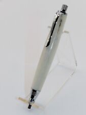 Chrome finish 3mm Sketch Pencil. Hand made with Deer Antler. #145 picture