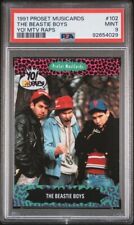 1991 Pro Set MusiCards Yo MTV Raps #102 The Beastie Boys - PSA 9 MINT picture