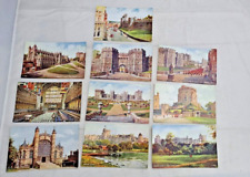 Lot of Vintage England Valentine's Postcards London Windsor Castle Unused picture