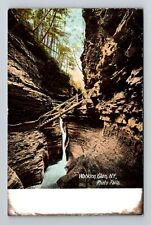 Watkins Glen NY-New York, Pluto Falls Vintage Souvenir Postcard picture