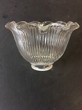 NEW OLD STOCK VINTAGE 2 1/4 FITTER  Holophane Glass Shade picture