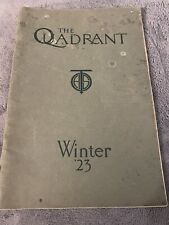 Winter 1923 Omaha Technical High School Yearbook The Quadrant  picture