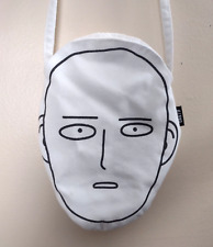 One Punch Man Bag Shoulder Crossbody Anime Purse White Canvas Bag picture