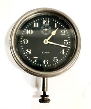 Vintage 1920’s Elgin 8 Day Stem Wind Car Automobile Clock S/N 29140196 LOOK READ picture