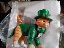 Hamilton Collection - Police Cat and Luck of the Irish Cat - Set of 2 - New picture
