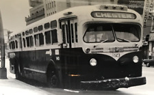 1970s Southeastern Pennsylvania SEPTA Bus #143 Chester B&W Photo Philadelphia picture