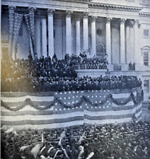 1912 Vintage Illustration Inauguration of Ulysses S. Grant March 4, 1869 picture
