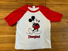 Kids Disney Mickey Mouse Standing Family Matching T-Shirt Size Youth 7/8 picture