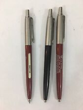 Parker Lot Of 3 Jotter Ball Point Pens 2 Has Advertising  NJ council of carpente picture
