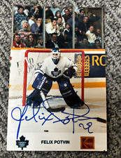 Felix Potvin signed autographed 4x6 photograph Toronto Maple Leafs picture