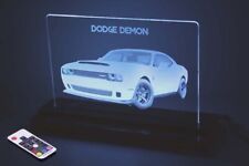 2018 Dodge Demon Laser Etched LED Edge Lit Sign picture