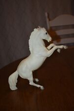 Breyer Vintage Horse #30 King Alabaster White Fighting Rearing Stallion picture