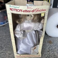 Vintage Telco Motion-Ette Of Christmas Lighted 24
