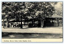 c1910 Pavilion Bever Park Exterior Cedar Rapids Iowa IA Vintage Antique Postcard picture