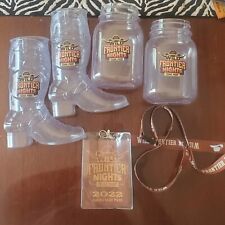Cedar Point Wild Frontier Nights Souvenir Drink Cup Lanyard Lot picture