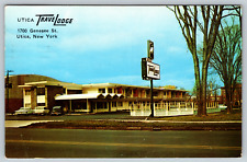 c1960s Utica Travelodge New York Vintage Postcard picture