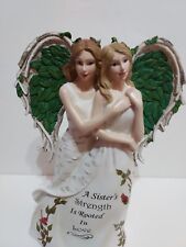 A Sister's Strength Is Rooted In Love Figurine by Blake Jensen Wooden picture