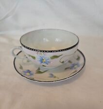 Vintage Hand Painted Nippon TEA CupnAnd Saucer Japan picture