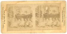 c1900's Ingersoll Crucifixion Series Real Photo Stereoview The Wedding at Cana picture