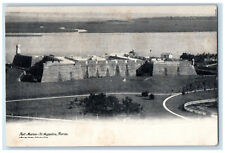 c1905 Bird's Eye View Of Fort Marion St. Augustine Florida FL Antique Postcard picture