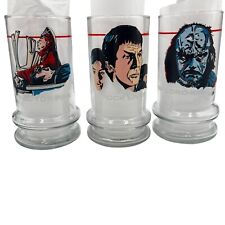 Star Trek III Taco Bell Glasses 1984 The Search for Spock Glasses Set of 3 Vntge picture