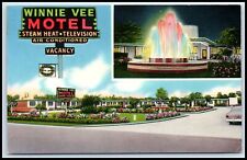 Postcard Winnie Vee Motel Yulee FL F33 picture