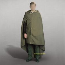 Russian Army Soviet Cloak Military Tent Poncho Hooded Rain Coat USSR Original  picture