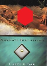 2018 Playboy's Barefoot Beauties CAROL VITALE Birthstone Card picture