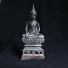 Ayutthaya Style Seated Buddha In Mudra Gesture Statue picture