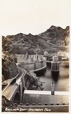 RPPC- Boulder Dam Upstream Face in Nevada OLD picture