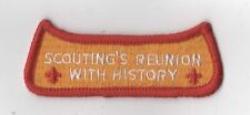 1981 National Jamboree Scouting's Reunion with History BSA Patch [JM774] picture