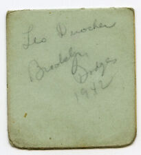 1948 Autographs Lot Olympics Pakistan Hockey Team Leo Durocher Audrey Russell picture