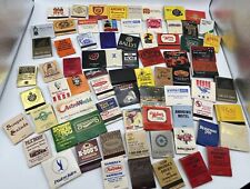 Vintage Matchbooks Matches About 150 Lot Hotel Bar Restaurant Advertisements picture
