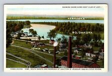MO-Missouri, Aerial Showing Acres Of Three States, Antique, Vintage Postcard picture