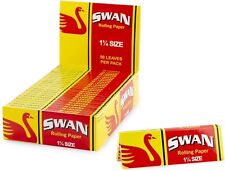 Swan Rolling Paper - 1 1/4 Size - 25 Count Bulk Display Pack picture