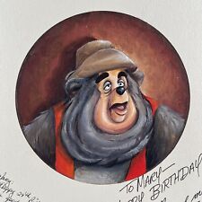 Original Disney Country Bear Jamboree BIG AL Painting by Don Ducky Williams 1982 picture