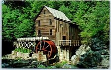 Postcard Glade Creek Mill Babcock State Park West Virginia USA North America picture
