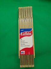 ViTG  NOS LUFKIN X46F 6 Ft Wooden Extension Ruler Rule Tape Measure New picture