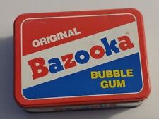 Vintage Original Bazooka Bubble Gum Metal Tin comics (1991) picture