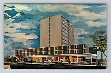 Akron OH-Ohio, Akron Tower Motor Inn, Advertisement, Vintage Souvenir Postcard picture