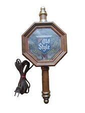 OLD STYLE LIGHTED VINTAGE BEER SIGN TESTED  picture