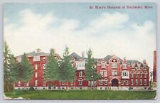 St. Mary's Hospital Rochester Minnesota MN Antique 1909 Postcard picture