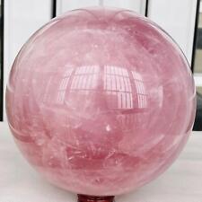 6300g Natural Pink Rose Quartz Sphere Crystal Ball Reiki Healing picture