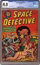 Space Detective #3 CGC 4.0 1952 4107255017 picture