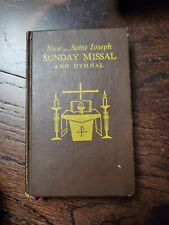 New Saint Joseph Sunday Missal And Hymnal 1966 Vintage picture