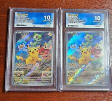 Grade 10 Pikachu 001/SV-P Scarlet/Violet Pre-Order Promo Chinese PTCG X2 picture