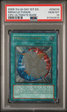 Miracle Fusion 1st Edition Ultimate Rare CRV-EN039 PSA 10 picture