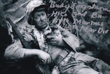 Rudy Engstrom appears in famous Iwo Jima PHOTO WOUNDED SIGNED 4x6 AUTOGRAPH RARE picture